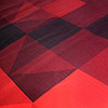 Pixel Double Duvet Cover Set - Red / Black