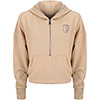 Womens Erin Cropped Hoodie - Natural