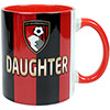 AFC Bournemouth Striped Family Member Mug