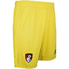 Childrens Goalkeeper Shorts 22/23 - Yellow