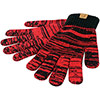 AFC Bournemouth Adults Mix Marl Gloves - Black/Red