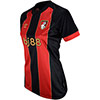 Womens Home Shirt 24/25 - Red / Black