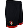 Adults Home Shorts 24/25 - Black / Red