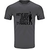 AFC Bournemouth Adults Parker T Shirt - Charcoal