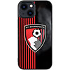 AFC Bournemouth iPhone 13 Mini Case - Black / Red Stripe