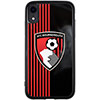 AFC Bournemouth iPhone XR Case - Black / Red Stripe