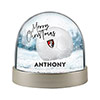 Personalised Snow Dome - Football