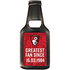 AFC Bournemouth Personalised Bottle Opener Magnet - Greatest
