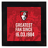 AFC Bournemouth Personalised Glass Coaster - Greatest Fan
