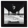 AFC Bournemouth Personalised Glass Coaster - Monochrome Pier
