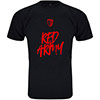 AFC Bournemouth Adults Red Army T Shirt - Black