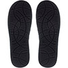 Mens Crest Moccasin Slippers - Black