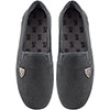 Mens Mono Slippers - Grey