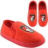 Kids Crest Slippers - Red