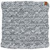 Womens Cable Snood Scarf - Grey