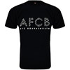 Adults Stencil T Shirt - Black