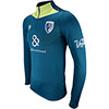 Mens 24/25 Training Quarter Zip Top - Deep Lagoon