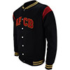 Adults Varsity Baseball Jacket - Black