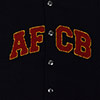 Adults Varsity Baseball Jacket - Black