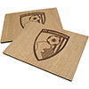 Wooden Place Mats - 2 Pack