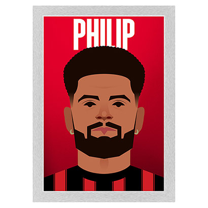 A4 Framed Character Print - Philip Billing