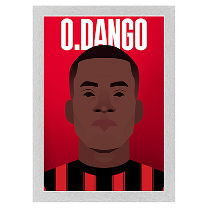 A4 Framed Character Print - Dango Ouattara