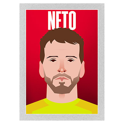 A4 Framed Character Print - Neto