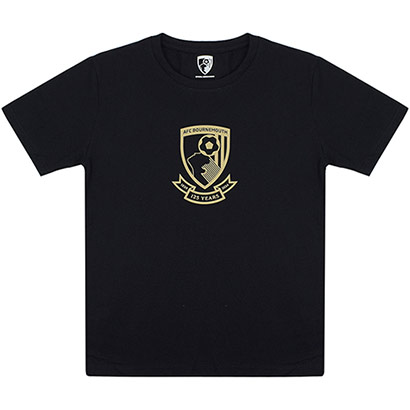 Kids 125 Anniversary T Shirt - Black