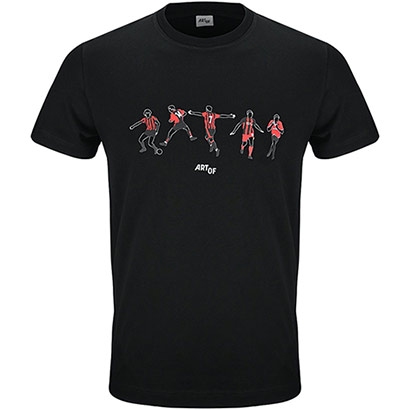 AFC Bournemouth Art Of X AFCB Icons Tee - Black