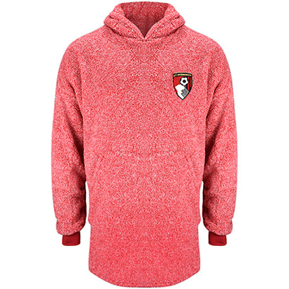 Adults Arctic Oversized Hoodie - Red