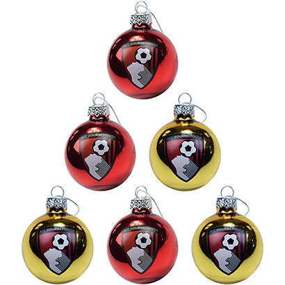 Christmas Baubles - 6 Pack