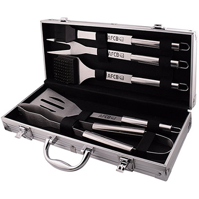 Bbq utensil set with case best sale