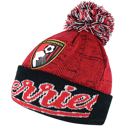 AFC Bournemouth Youths Cherries Text Beanie - Multi