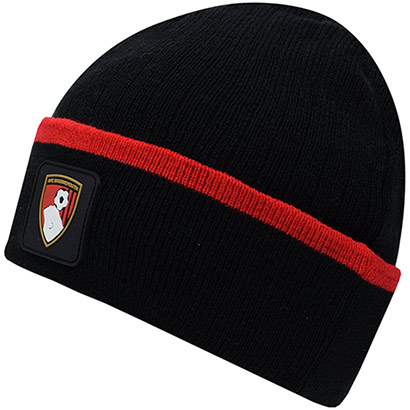 Adults Tipping Cuff Beanie - Black