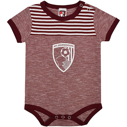 AFC Bournemouth AFC Bournemouth Babies Bodysuit - Red Marl