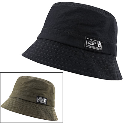 Adults Reversible Bucket Hat - Black / Olive
