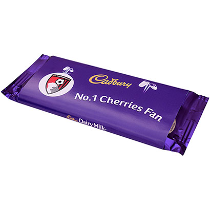 AFC Bournemouth Cadbury No1 Cherries Fan Chocolate Bar