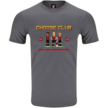 Adults Calcio T Shirt - Charcoal