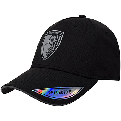 Adults Mono Crest Wicking Cap - Black