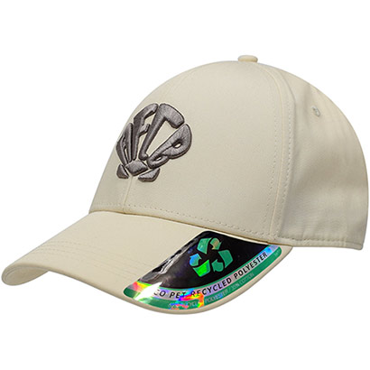 Adults Shell Crest Recycled Cap - Natural