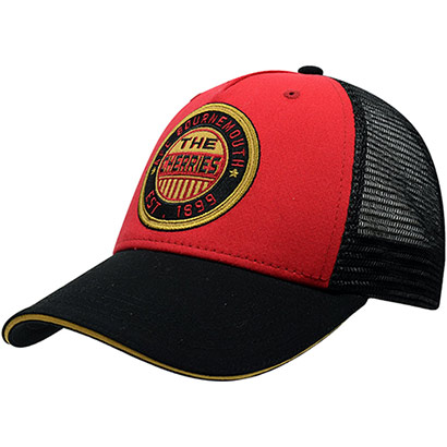 Adults Team Trucker Cap - Red / Black