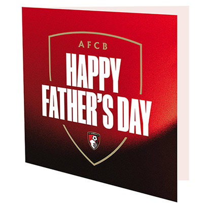 Square Happy Fathers Day Card