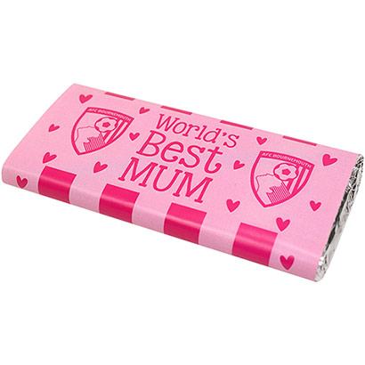 AFC Bournemouth Worlds Best Mum Chocolate Bar