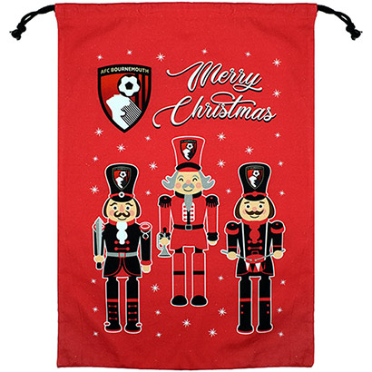 AFC Bournemouth Nutcracker Christmas Sack