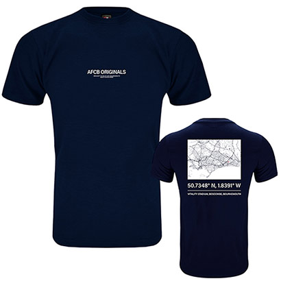 Adults Co-Ord T Shirt - Navy