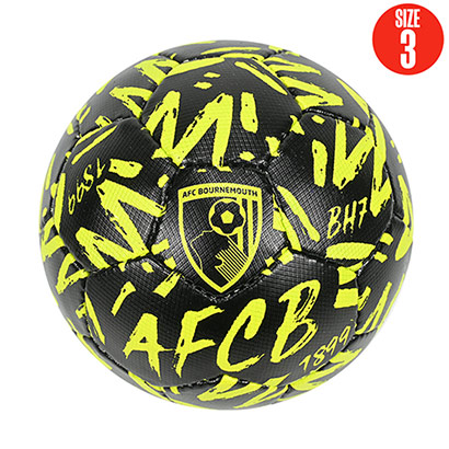 Dazzle Football - Black / Neon - Size 3