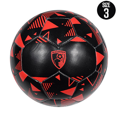 AFC Bournemouth Point Football - Size 3 - Black