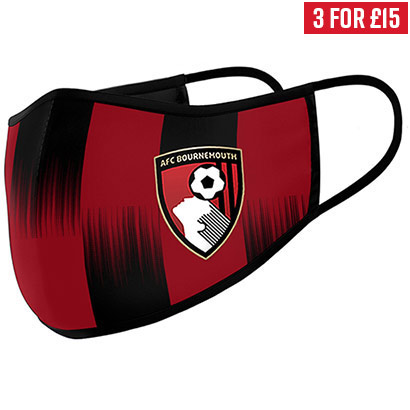 AFC Bournemouth Stripe Fade Face Covering
