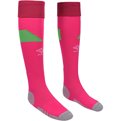 Childrens Goalkeeper Socks 23/24 - Fluo Pink