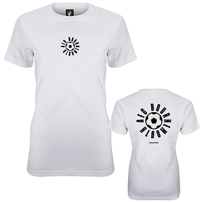 Womens Global T Shirt - White